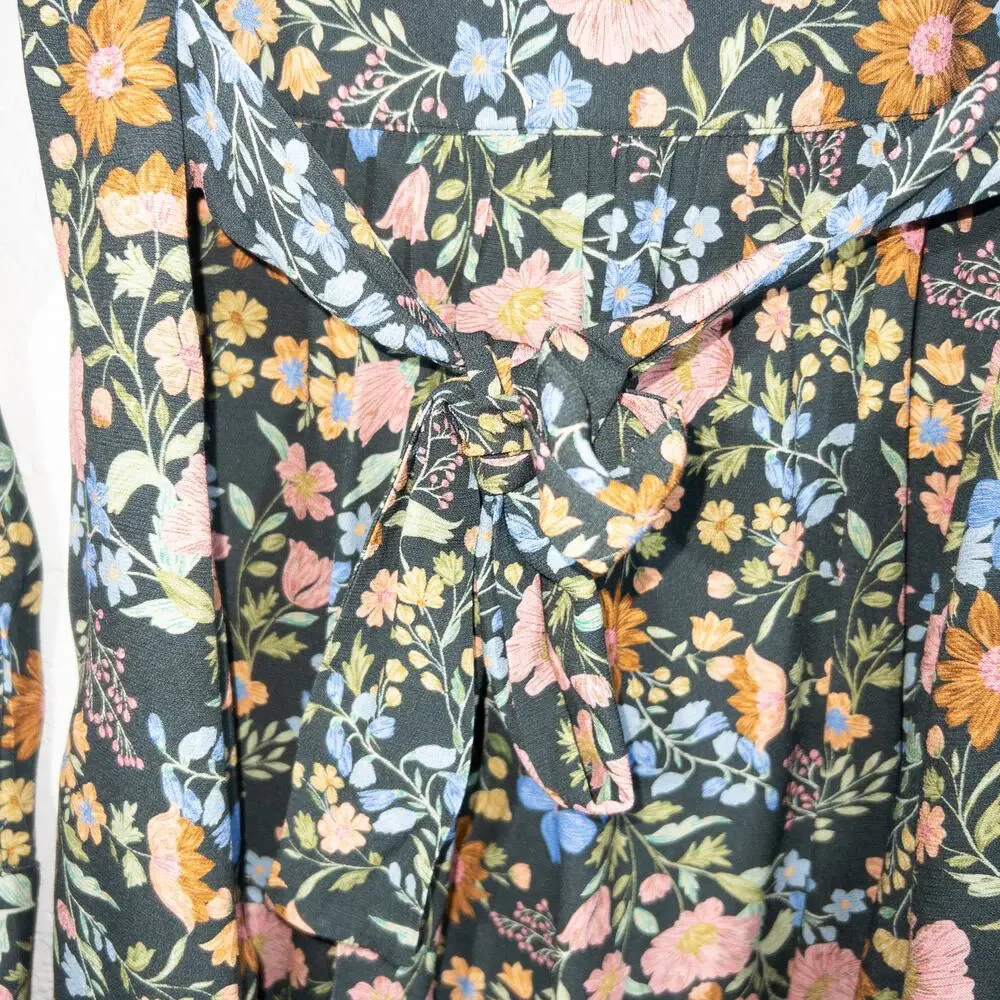 New Corey Lynn Calter‎ Black English Garden Gabriela Mini Dress Medium